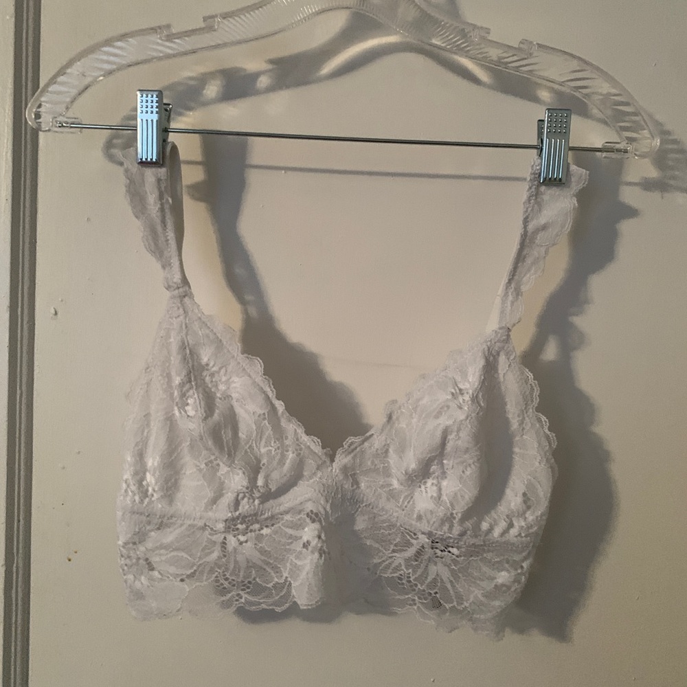 Aerie white lace bralette